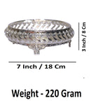 Sigaram 7 Inch Metal Wedding Tray For Pooja Festival and Wedding Ceremany K4688