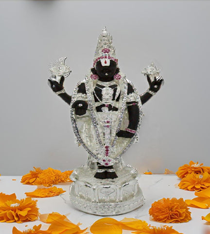 Sigaram 8 Inch Kamal Balaji/ Tirupathi/ Venkateshwara For Home Pooja Decore K4689