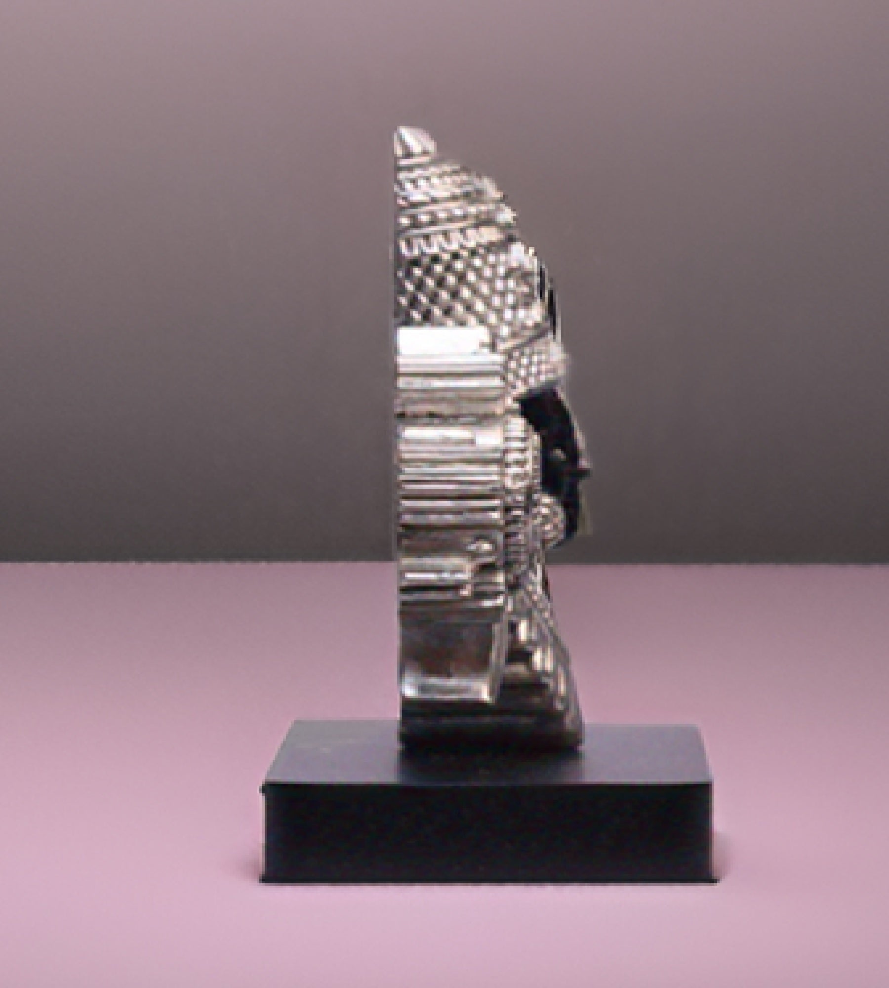 Sigaram 6.5 Inch Silver Color Tirupathi / Balaji Face For Home Pooja Decore K4696