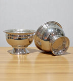 Sigaram 2 Inch Brass Kum Kum Bharani Cup for Home Temple Pooja Decore K4708