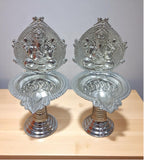 Sigaram Brass 4.7 Inch Ganesh Diya For Home, Mandir & Temple Pooja Décor K4712