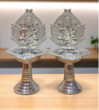 Sigaram Brass 4.7 Inch Ganesh Diya For Home, Mandir & Temple Pooja Décor K4712