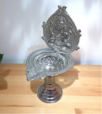 Sigaram Brass 4.7 Inch Ganesh Diya For Home, Mandir & Temple Pooja Décor K4713
