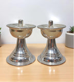 Sigaram Brass 2.5 Inch Plain Diya for Home & Temple Pooja Décor K4727