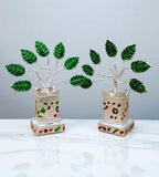 Sigaram Brass 3.5 Inch Tulsi Plant for Home Temple Pooja Décor K4735