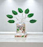 Sigaram Brass 3.5 Inch Tulsi Plant for Home Temple Pooja Décor K4736