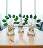 Sigaram Brass 3.5 Inch Tulsi Plant for Home Temple Pooja Décor K4736