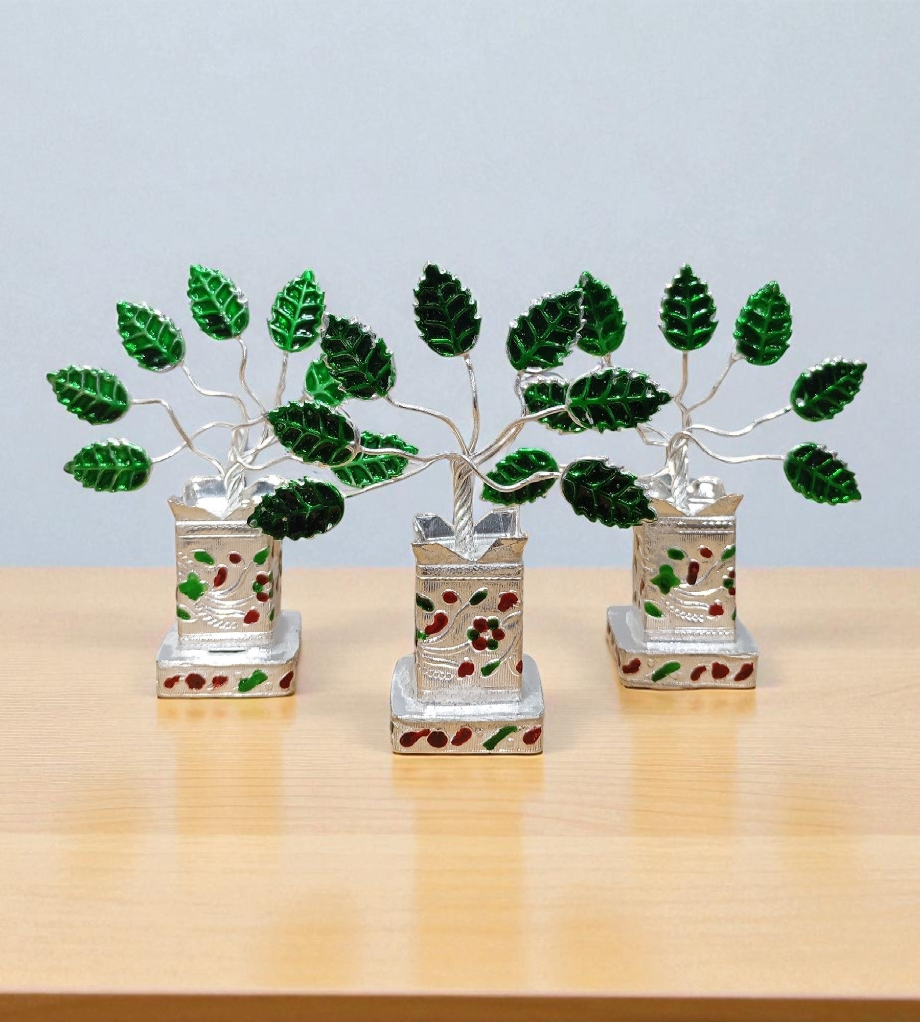 Sigaram Brass 3.5 Inch Tulsi Plant for Home Temple Pooja Décor K4736
