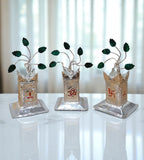 Sigaram Brass 2 Inch Tulsi Plant for Home & Temple Pooja Décor K4738