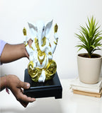 Sigaram 9.5 Inch White Marble Lord Ganesha Vinayaka Vignesha Idol For Home Decor Statue Figurine Murti Showpiece K4779