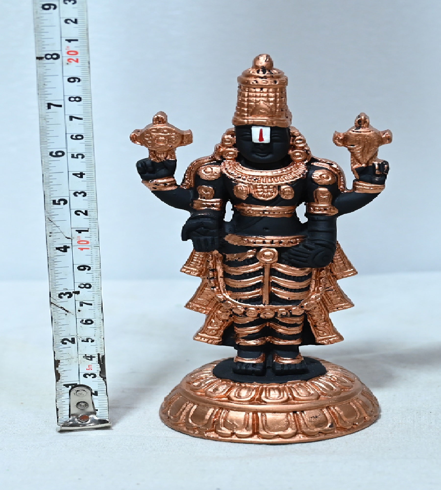 Sigaram 8 Inch Marble Balaji Idol For Home Decoretive Showpiece K4801