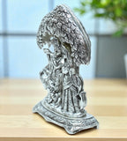 Sigaram 8 Inch Antique Radha Krishna Statue For Home Decoretive Showpiece K4805