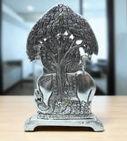Sigaram 8 Inch Antique Radha Krishna Statue For Home Decoretive Showpiece K4805