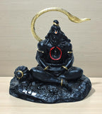 Sigaram 3.5 Inch Black Marble Sitting Hanuman Idol For Home Decoretive Showpiece K4812