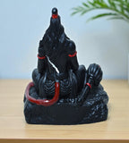 Sigaram 3 Inch Black Marble Sitting Hanuman Idol For Home Decoretive Showpiece K4819