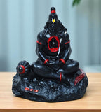 Sigaram 3 Inch Black Marble Sitting Hanuman Idol For Home Decoretive Showpiece K4819