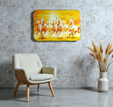 Sigaram 18x12 Inch 7 Running Horse Photo Frame For Home, Room, Office, Wall Decore K4824