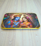 Sigaram 18x12 Inch Radha Krishna Photo Frame For Home, Room, Office, Wall Decore K4825