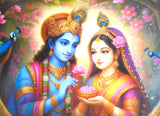 Sigaram 18x12 Inch Radha Krishna Photo Frame For Home, Room, Office, Wall Decore K4825