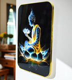 Sigaram 12 x 18 Inch Buddha Photo Frame for Home, Office, Room & Wall Decore K4829
