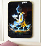 Sigaram 12 x 18 Inch Buddha Photo Frame for Home, Office, Room & Wall Decore K4829