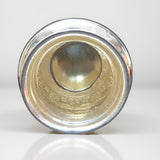 Sigaram Silver Plated 4.5 Inch Plain Flower Kalash for Home Pooja Decore K4831