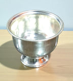 Sigaram German Silver 2 Inch Plain Kum Kum Cup for Home Pooja, Temple, and Festival Decor K4843