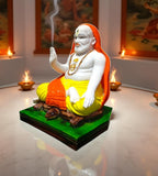 Sigaram 7.5 Inch Raghavendra Idol for Home Décorative Showpiece K4901