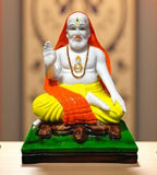Sigaram 7.5 Inch Raghavendra Idol for Home Décorative Showpiece K4901