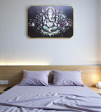 Sigaram 18x12 Inch Green Vinayak Photo Frame for Home & Office Wall K4905