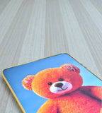 Sigaram 12x18 Inch Orange Teddy Bear Photo Frame for Home & Office Wall K4907