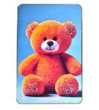 Sigaram 12x18 Inch Orange Teddy Bear Photo Frame for Home & Office Wall K4907