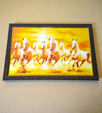 Sigaram 19.5x13.5 Inch Orang Horse Painting Photo Frame for Home & Office Wall K4913