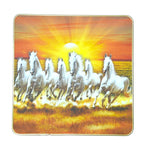 Sigaram 11.5x11.5 Inch Yellow Horse Photo Frame for Home & Office Wall K4914