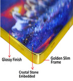 Sigaram 11.5x8.5 Inch Orange Blue Horse Photo Frame for Home & Office Wall K4919