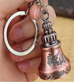Sigaram 4 Inch Guardian Bell Keychain for Bike, Car, Bag & Decorative Showpiece K4924