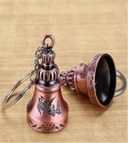 Sigaram 4 Inch Guardian Bell Keychain for Bike, Car, Bag & Decorative Showpiece K4924