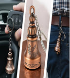 Sigaram 4 Inch Guardian Bell Keychain for Bike, Car, Bag & Decorative Showpiece K4924