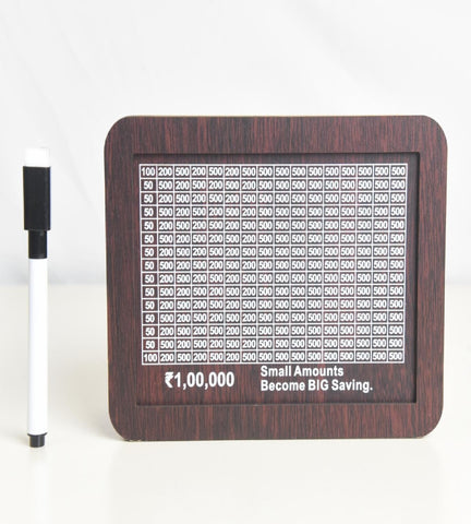 Sigaram Wooden Cash Saving Box Piggy Bank for Kids, Coin Bank & Cash Saving Box K4962