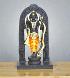 Sigaram 6.7 Inch Black Shree Ram Murti for Home & Decorative Showpiece K4965