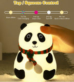 Sigaram 5 Inch Panda Touch Night Lamp for Kids, Home Table Light K4966