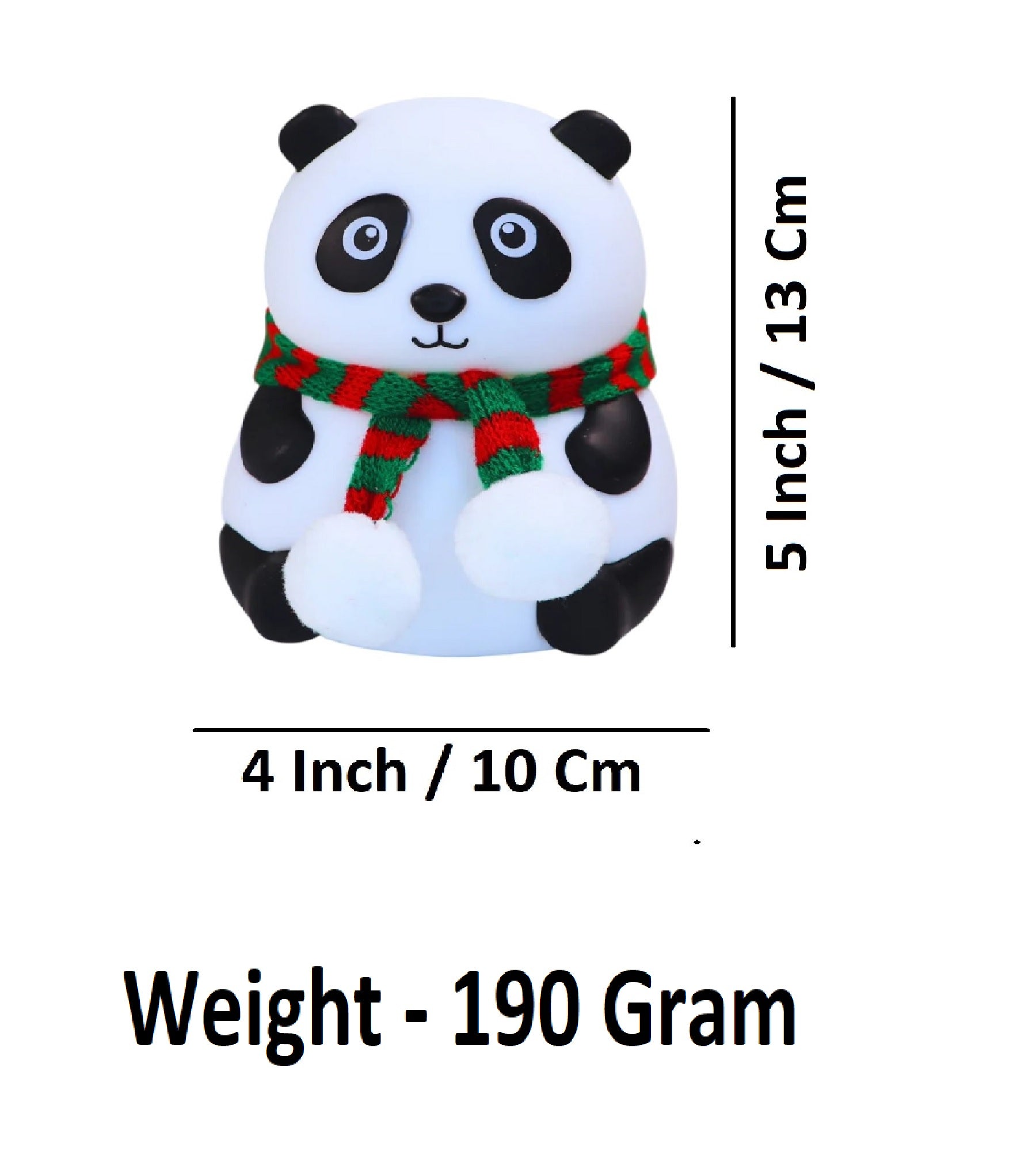 Sigaram 5 Inch Panda Touch Night Lamp for Kids, Home Table Light K4966