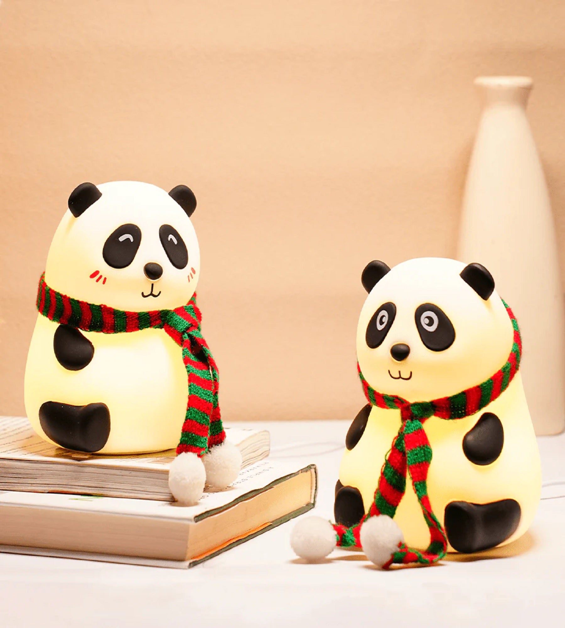 Sigaram 5 Inch Panda Touch Night Lamp for Kids, Home & Table Light K4967