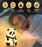 Sigaram 5 Inch Panda Touch Night Lamp for Kids, Home & Table Light K4967