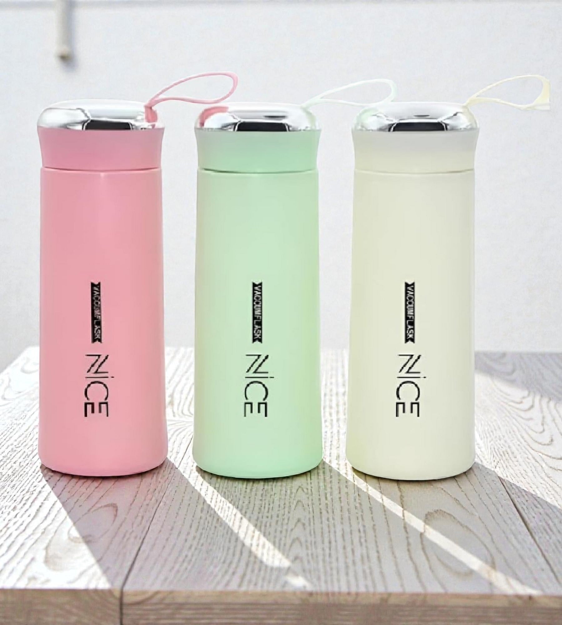 Sigaram 6.7 Inch Multi Color Combination NICE Water Bottles for Girls,Kids & Boys K4974