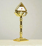 Sigaram 5 Inch Gold Plated Murugan Vel for Car Dashboard, Pooja Room K4980