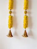 Sigaram 45 Inch Yellow Artificial Flower Toran For Home Door & Wedding Ceremany K 5014