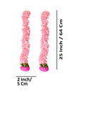 Sigaram 2 FT Pink Artificial Flower Toran For Home Door & Wedding Ceremany K 5021