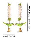 Sigaram 21 Inch Parroot Artificial Flower Toran For Home Door & Wedding Ceremany K 5027