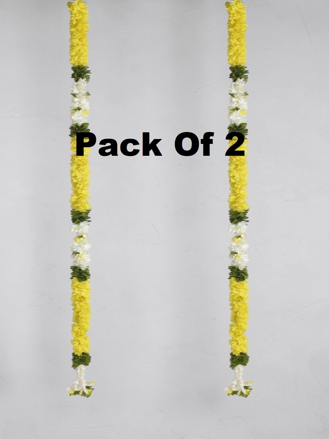 Sigaram 58 Inch Yellow Artificial Flower Toran For Home Door & Wedding Ceremany K 5037